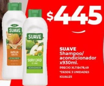 Supermayorista Vital SUAVE Shampoo/ acondicionador x930ml. oferta