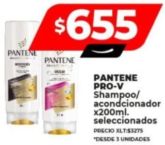 Supermayorista Vital PANTENE PRO-V Shampoo/ acondcionador x200ml. oferta