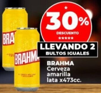 Supermayorista Vital BRAHMA Cerveza amarilla lata x473cc. oferta