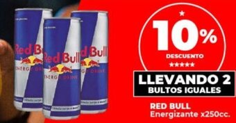 Supermayorista Vital RED BULL Energizante x250cc. oferta