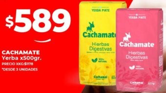 Supermayorista Vital CACHAMATE Yerba x500gr. oferta