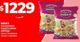 Supermayorista Vital MISKY Caramelos masticables x800gr. oferta