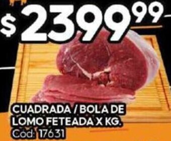 Diarco CUADRADA/BOLA DE LOMO FETEADA X KG oferta