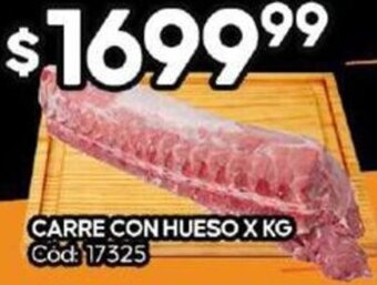 Diarco CARRE CON HUESO X KG oferta
