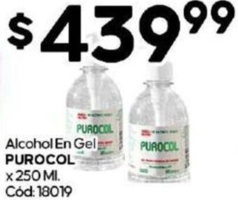 Diarco PUROCOL Alcohol En Gel x 250 ML oferta