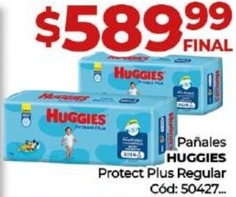 Diarco HUGGIES Pañales Protect Plus Regular oferta