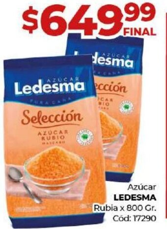Diarco LEDESMA Azúcar Rubia x 800 Gr oferta