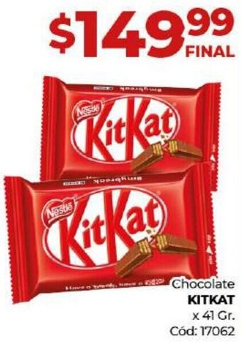 Diarco KITKAT Chocolate x 41 Gr oferta