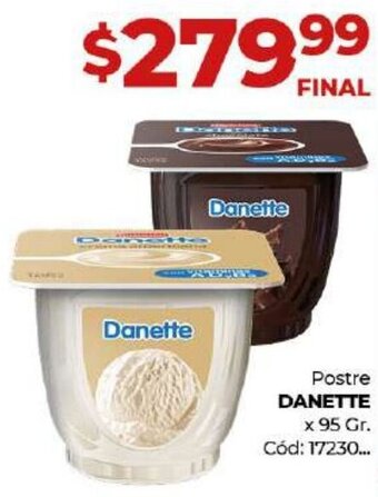 Diarco Postre DANETTE x 95gr oferta