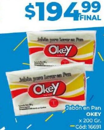 Diarco Jabón en Pan OKEY x 200gr oferta