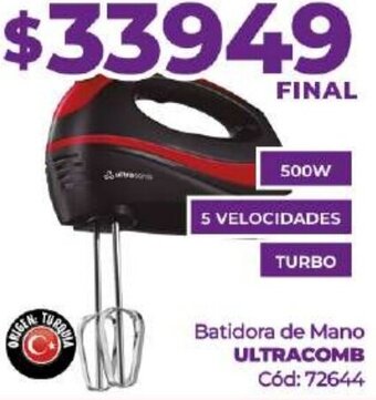 Diarco ULTRACOMB Batidora de Mano Cód: 72644 oferta