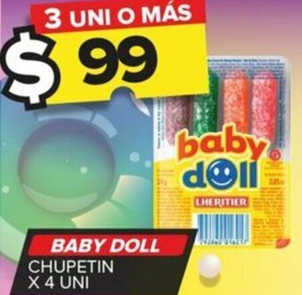 Carrefour Maxi BABY DOLL CHUPETIN X 4 UNI oferta
