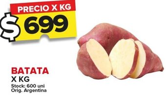 Carrefour Maxi BATATA X KG oferta