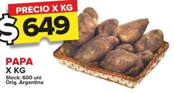 Carrefour Maxi PAPA X KG oferta