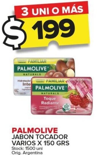 Carrefour Maxi PALMOLIVE JABON TOCADOR VARIOS X 150 GRS oferta