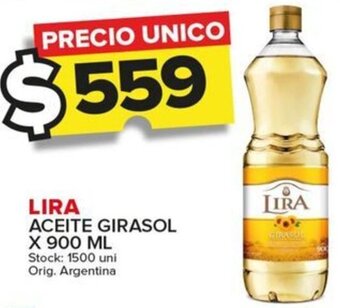 Carrefour Maxi LIRA ACEITE GIRASOL X 900 ML oferta