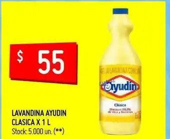 Walmart Lavandina Ayundin Clasica x 1l oferta