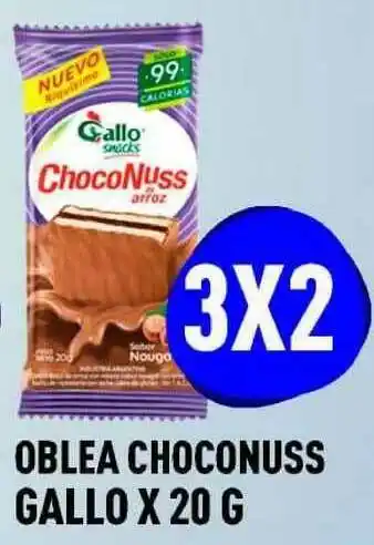 Supermercados Zeta Obela Chconuss Gallo x 20g oferta