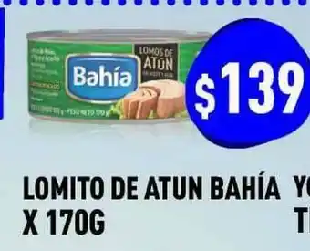 Supermercados Zeta Lomito De Atun Bahía x 170g oferta
