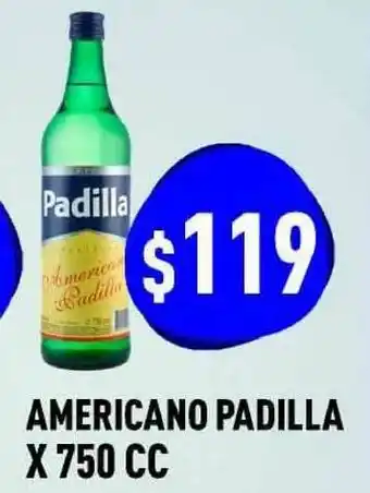 Supermercados Zeta Americano Padilla x 750cc oferta