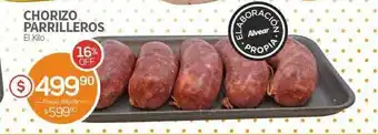 Alvear Chorizo Parrilleros oferta