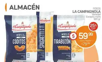 Alvear Fideos La Campagnola 500grs oferta