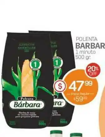 Alvear Polenta Barbar 500g oferta