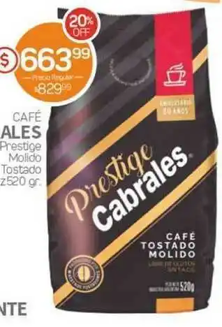 Alvear Café Cabrales 520gr oferta