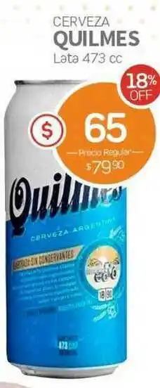 Alvear Cerveza Quilmes x 473cc oferta