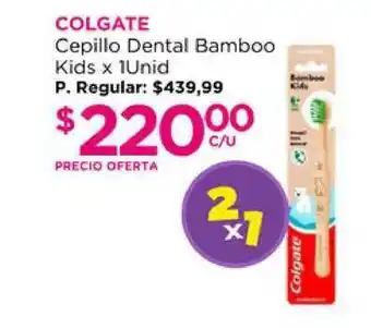 Punto de Salud Colgate Cepillo Dental Bamboo Kids oferta