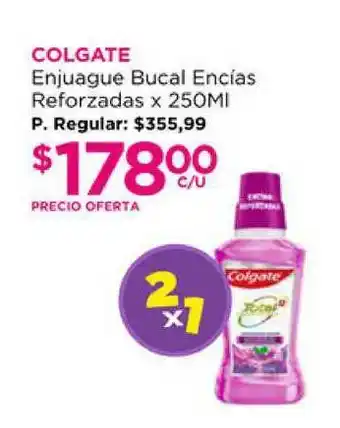 Punto de Salud Colgate Enjuague Bucal Encias Reforzadas x 250ml oferta