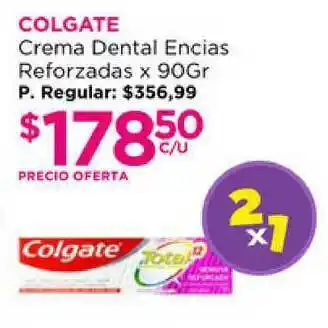 Punto de Salud Colgate Crema Dental Encias Reforzadas x 90gr oferta