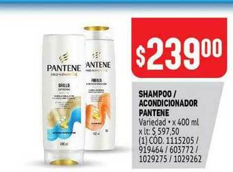 Makro Shampoo Acondicionador Pantene x 400ml oferta