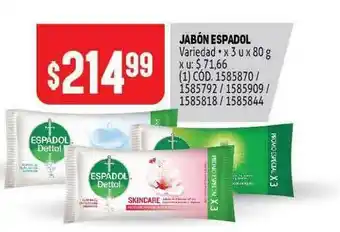 Makro Jabón Espadol x 80g oferta