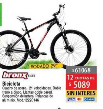 Casa Silvia Bronx Bicicleta oferta