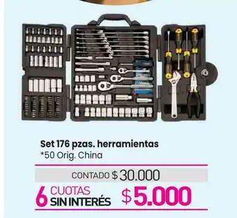 La Anonima Set 176 Pzas. Herramientas oferta