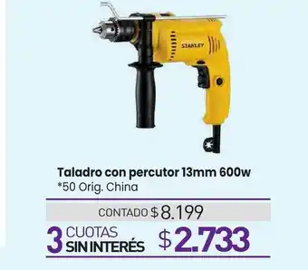 La Anonima Tatadro Con Percutor 13mm 600w oferta
