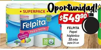 Almacor Felpita Papel Higiénico oferta