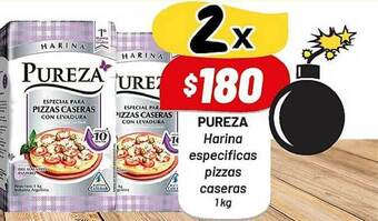 Almacor Pureza Harina Especificas Pizzas Caseras 1kg oferta