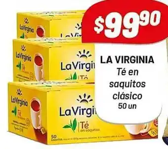 Almacor La Vriginia Té En Saquitos Clásico oferta