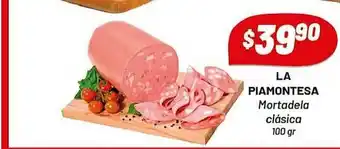 Almacor La Piamontesa Mortadella Clásica 100gr oferta