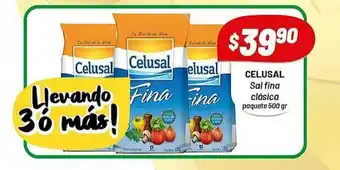 Almacor Celusal Sal Fina Clásica 500gr oferta
