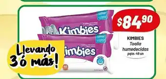 Almacor Kimbies Toalla Humedecidas oferta