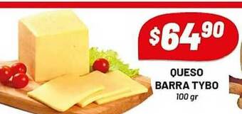 Almacor Queso Barra Tybo 100gr oferta