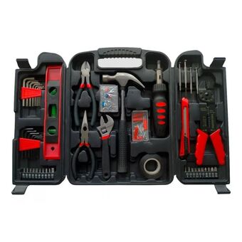 Frávega Set caja de herramientas pektra 159 piezas con maletin oferta