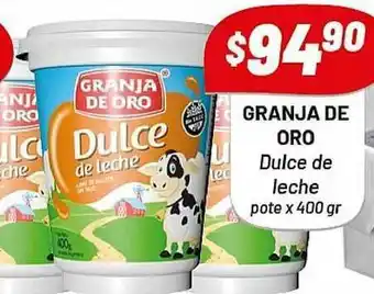 Almacor Granja De Oro Dulce De Leche x 400gr oferta
