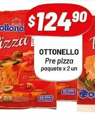 Almacor Ottonello Pre Pizza x 2un oferta