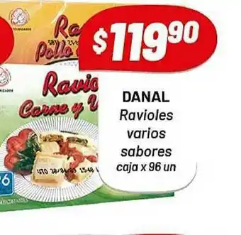 Almacor Danal Ravioles Varios Sabores oferta