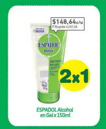 La Santé Espadol Alcohol En Gel x 150ml oferta