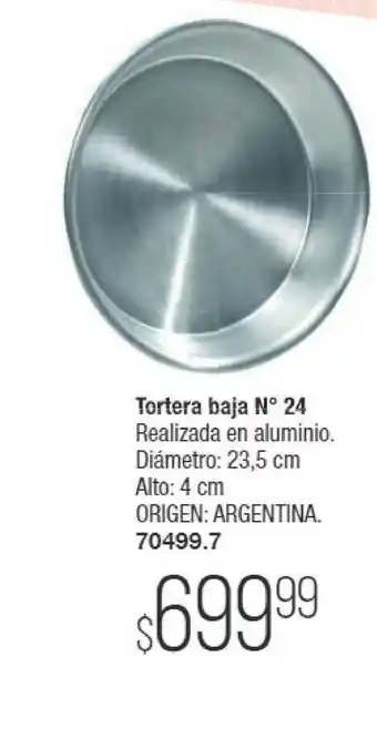 Tsu Cosméticos Tortera Baja N° 24 oferta